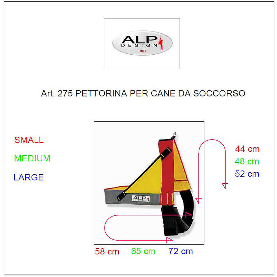 Giubbotto Galleggiante Per Cani Alp Design Delphinus - Taglia M (25-40 Kg), 6 Maniglie, Made In Italy - Foto 12