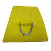 Placca trapezoidale in PVC con anello inox